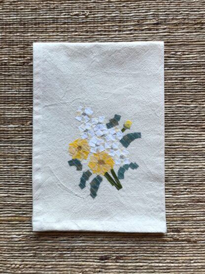 White Spray Kitchen Towel